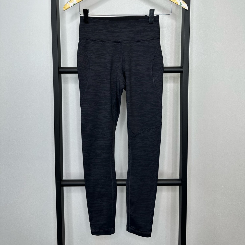 Outdoor Voices Black and Gray Leggings